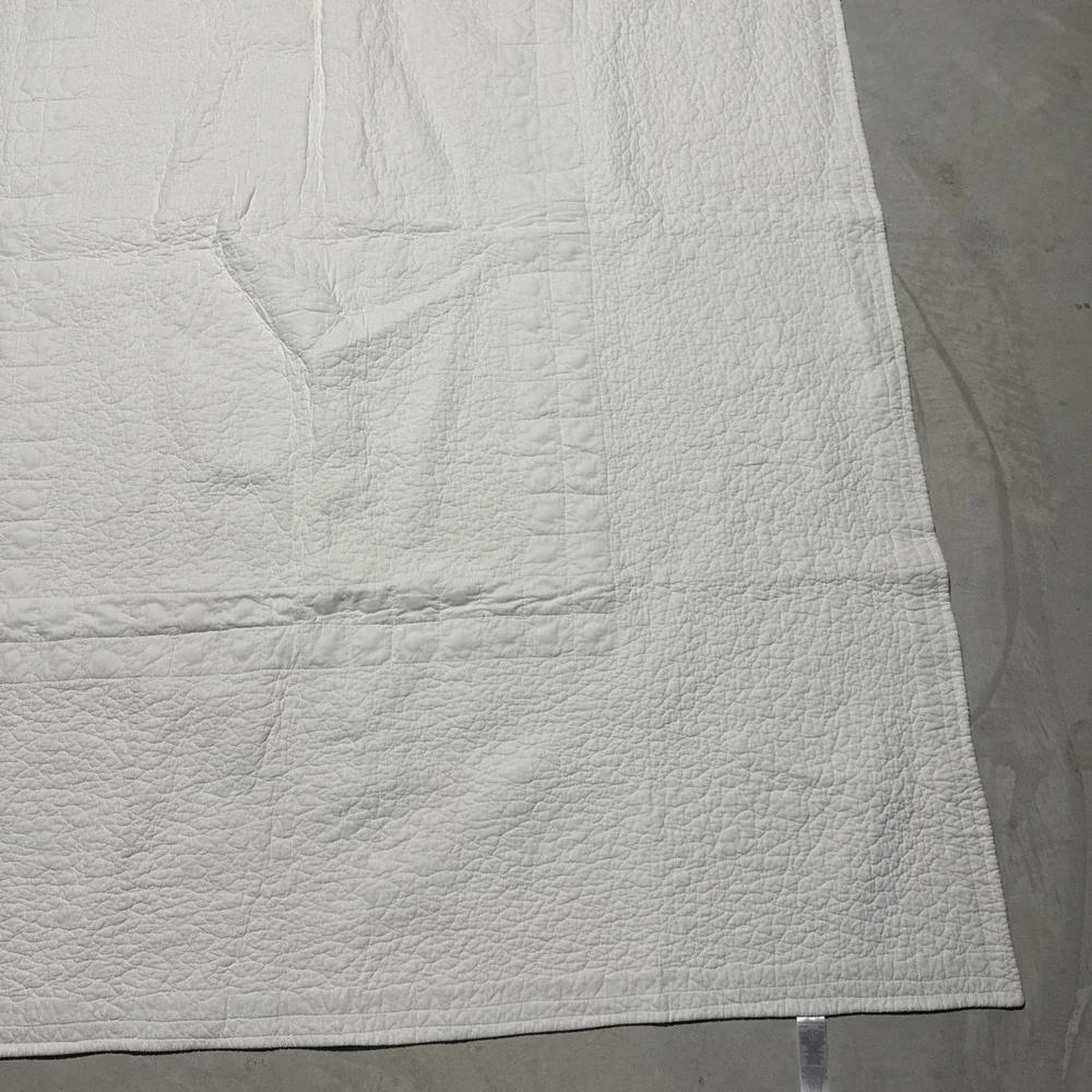 Vintage YO YO Quilt JC Penny Patchwork 67