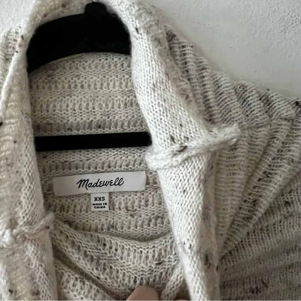Madewell knit ottoman