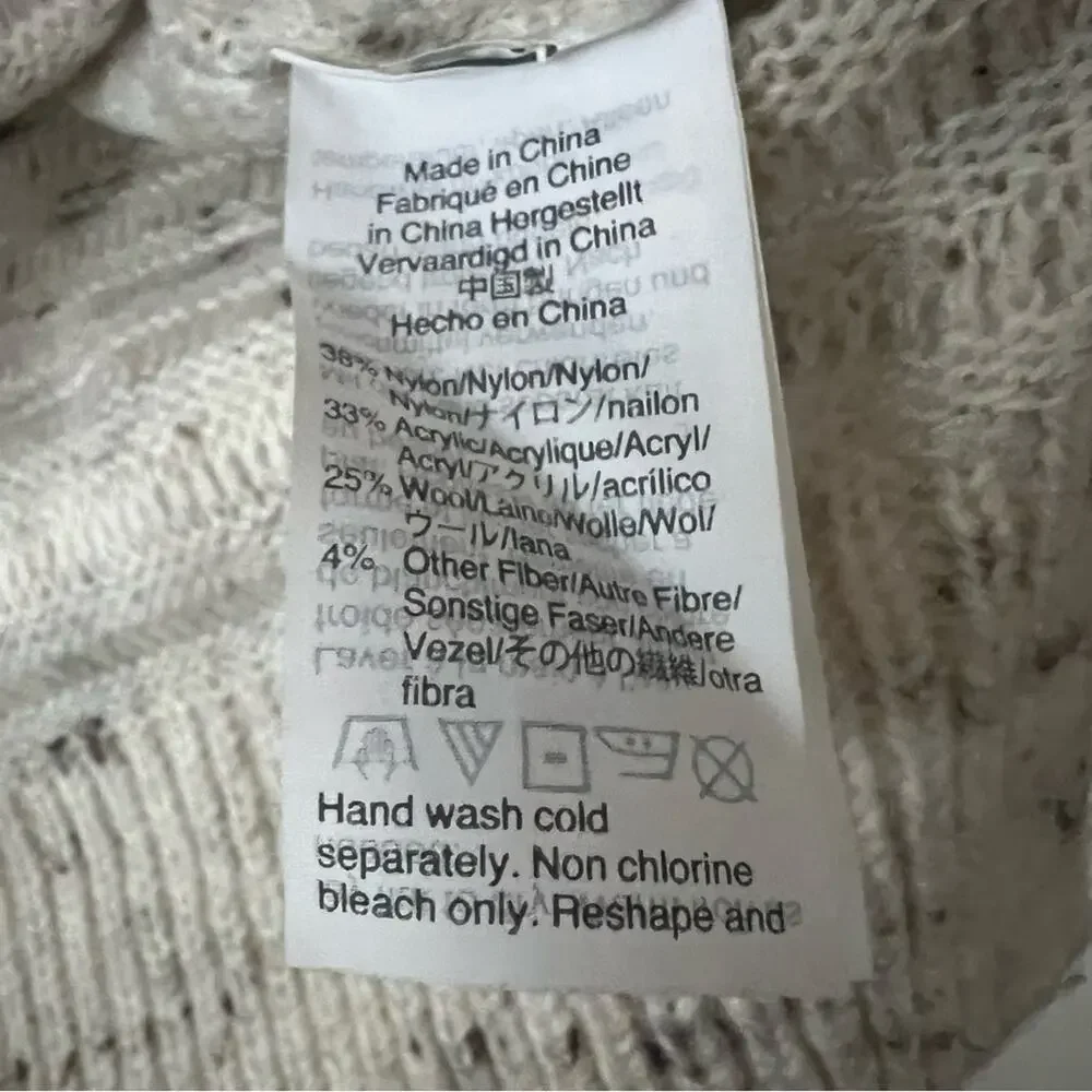 Madewell mock textural donegal
