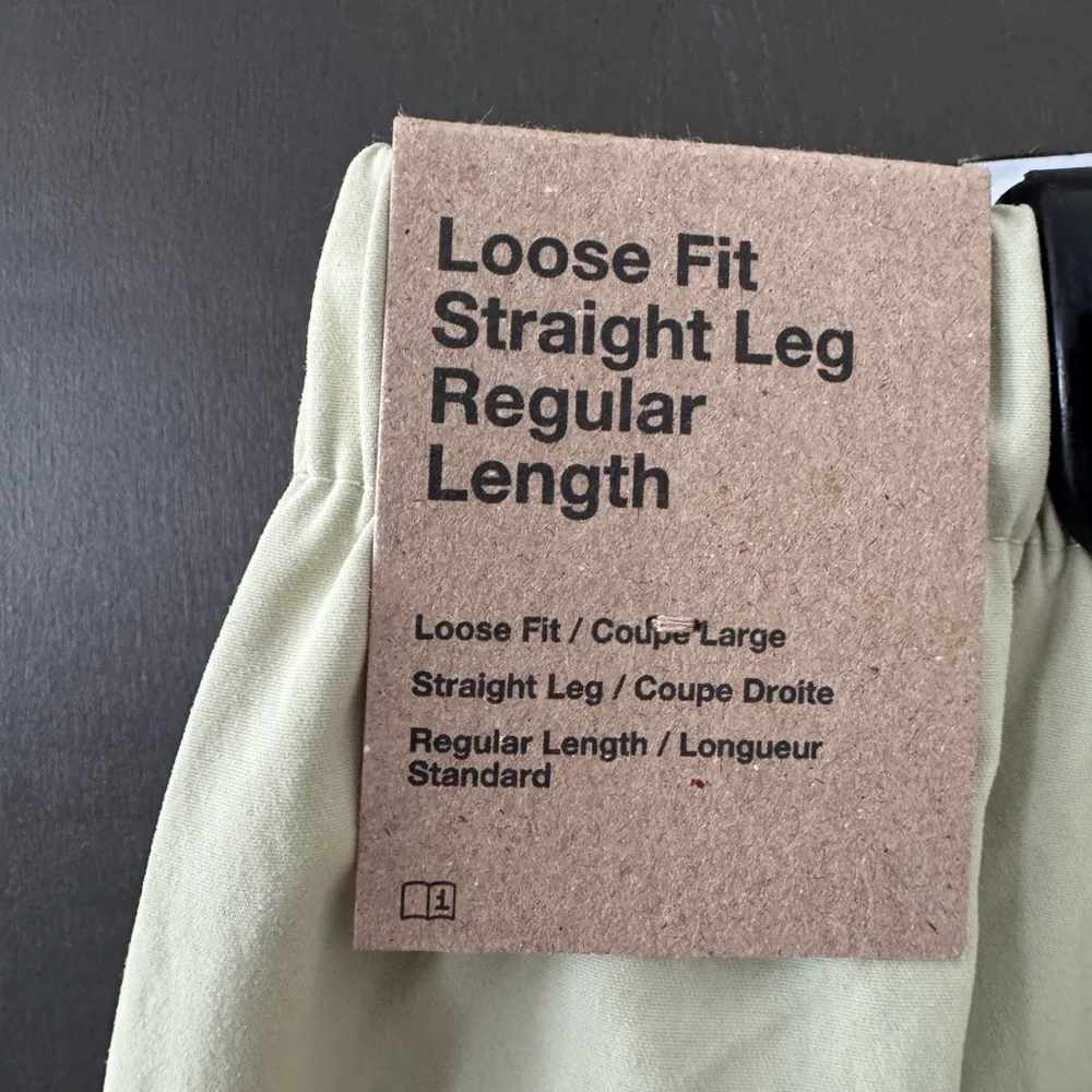 Nike Project F.R.O.G Parachute Pants L Olive Aura Green Strike Wide Leg
