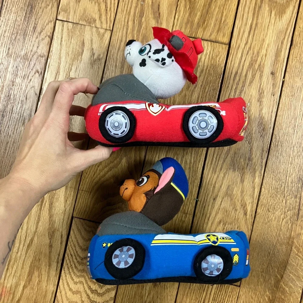Kids Paw Patrol Marshall Chase Character‎ Slippers 9/10 Red Blue