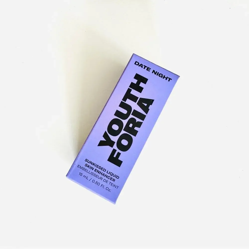 NEW YOUTH FORIA Date Night Liquid Bronzy Skin Care $38 Bronzer Highlighter