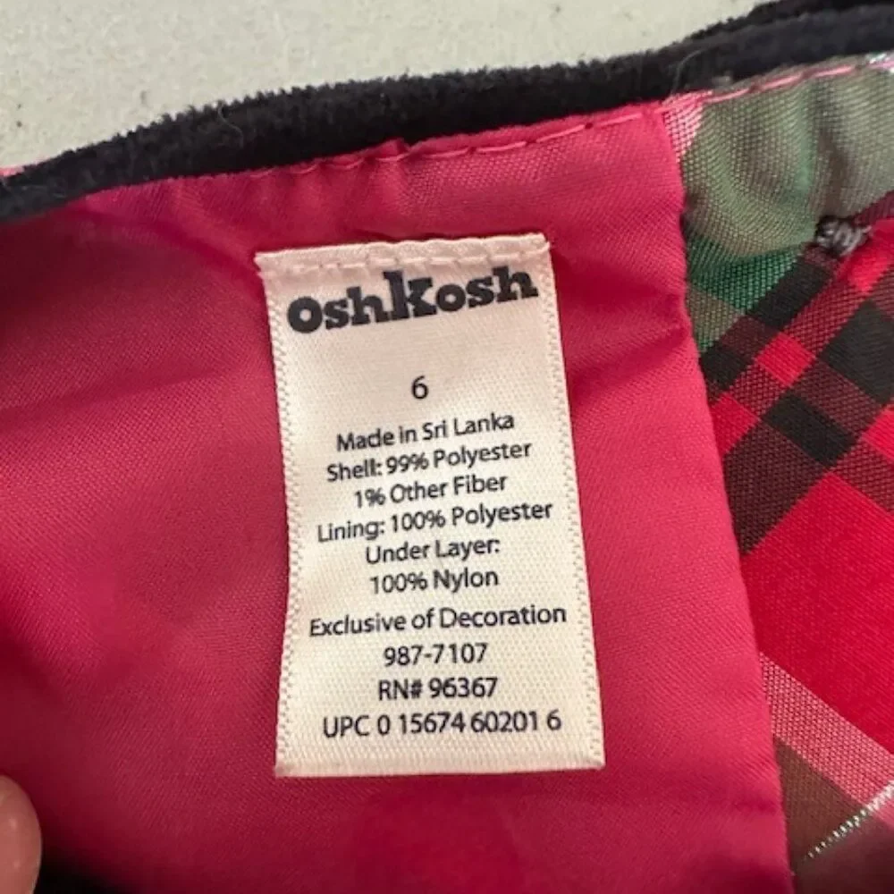 OshKosh Bgosh oshkosh plaid