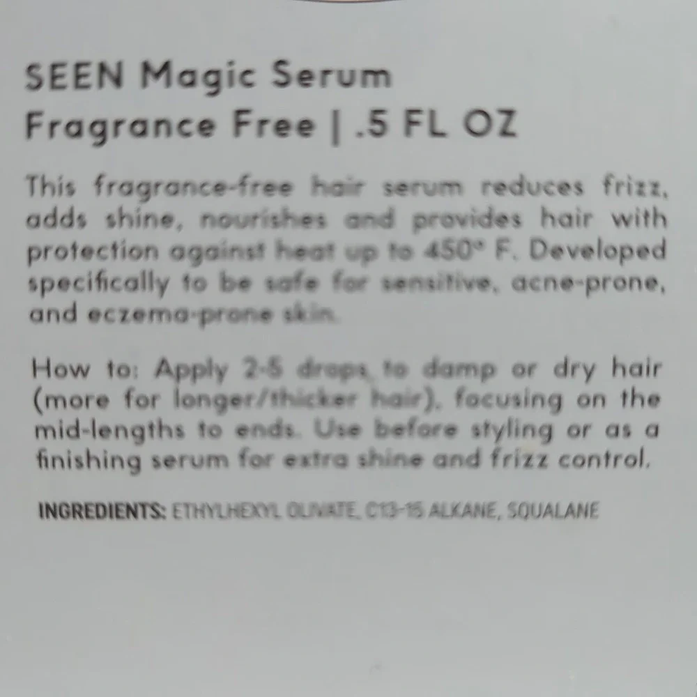 SEEN Dermatologist Developed Discovery Kit Fragrance Free Shampoo Conditioner