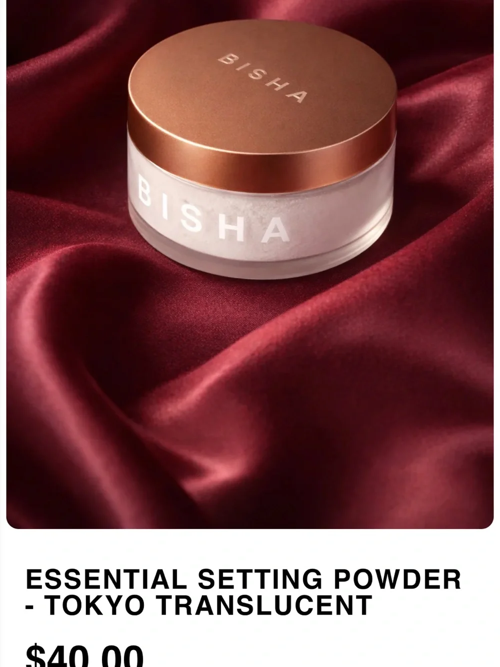 BISHA ish translucent