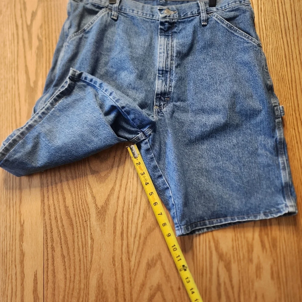 Classic Blue Denim Men's Shorts Jorts Size 36 Y2k 90s