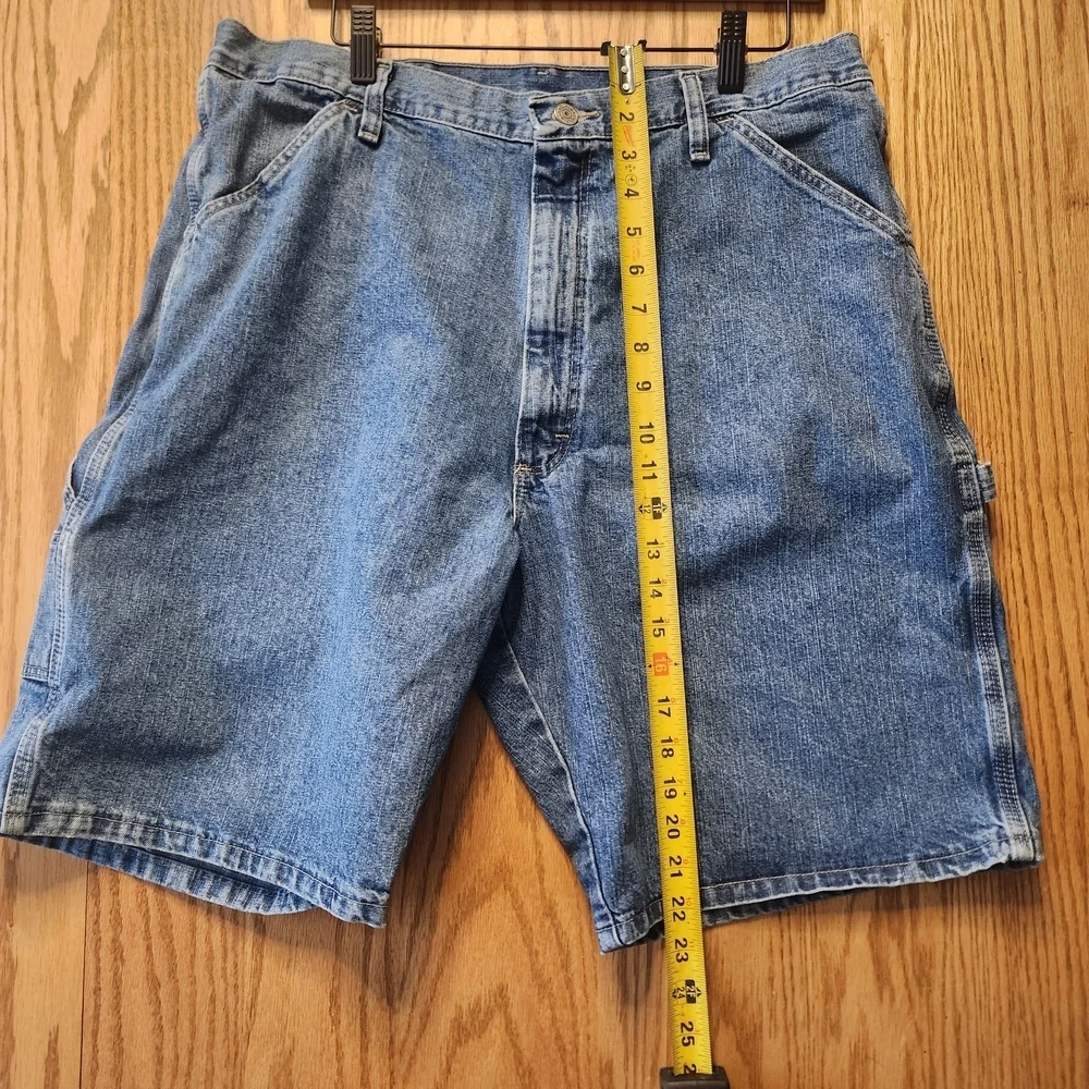 Classic Blue Denim Men's Shorts Jorts Size 36 Y2k 90s