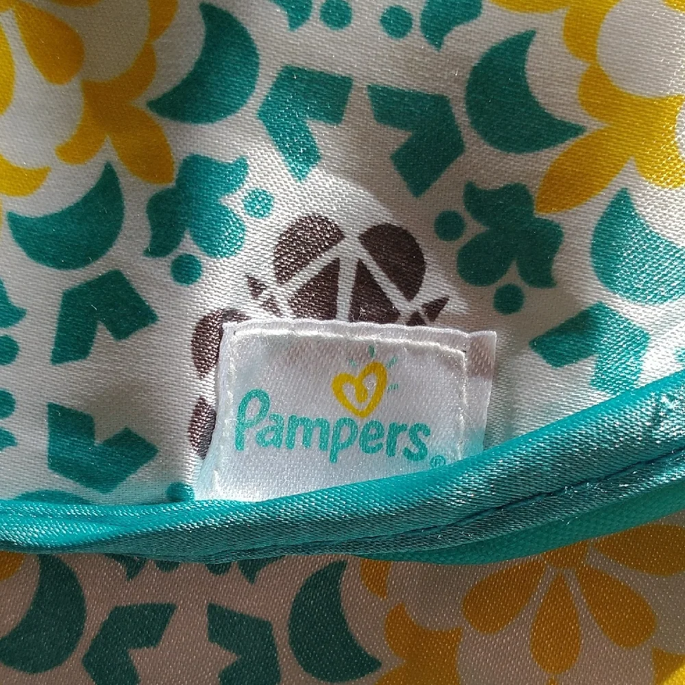 Pampers labeled pouch