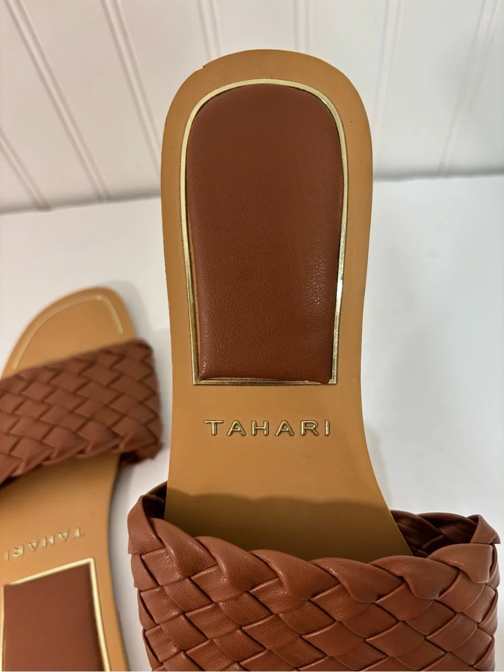 Tahari woven braided