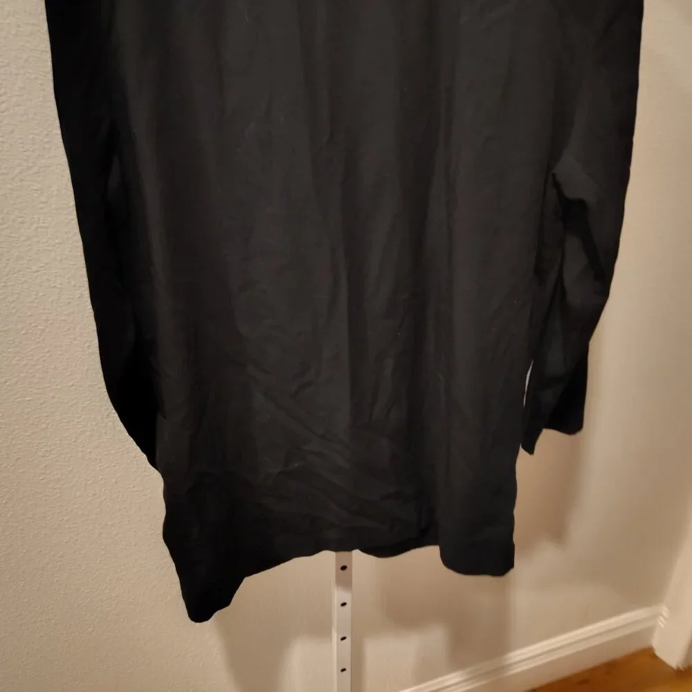 Bentley Women's Black Jacket Blazer Size Medium Polyester Rayon