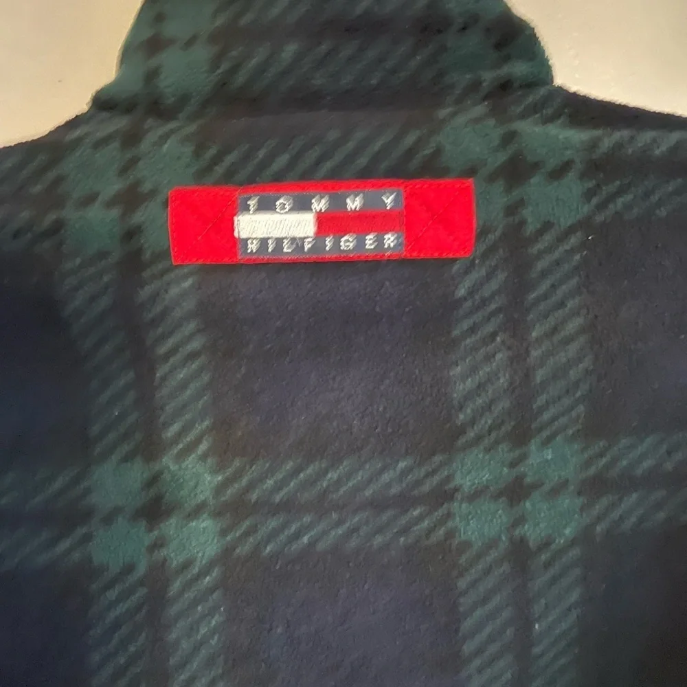 Tommy Hilfiger Red and Blue Puffer Jacket
