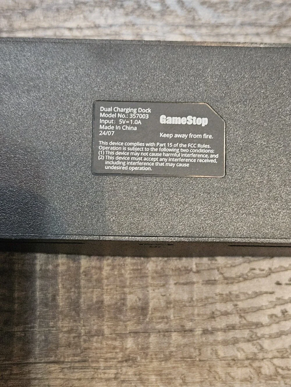 Gamestop dual charging