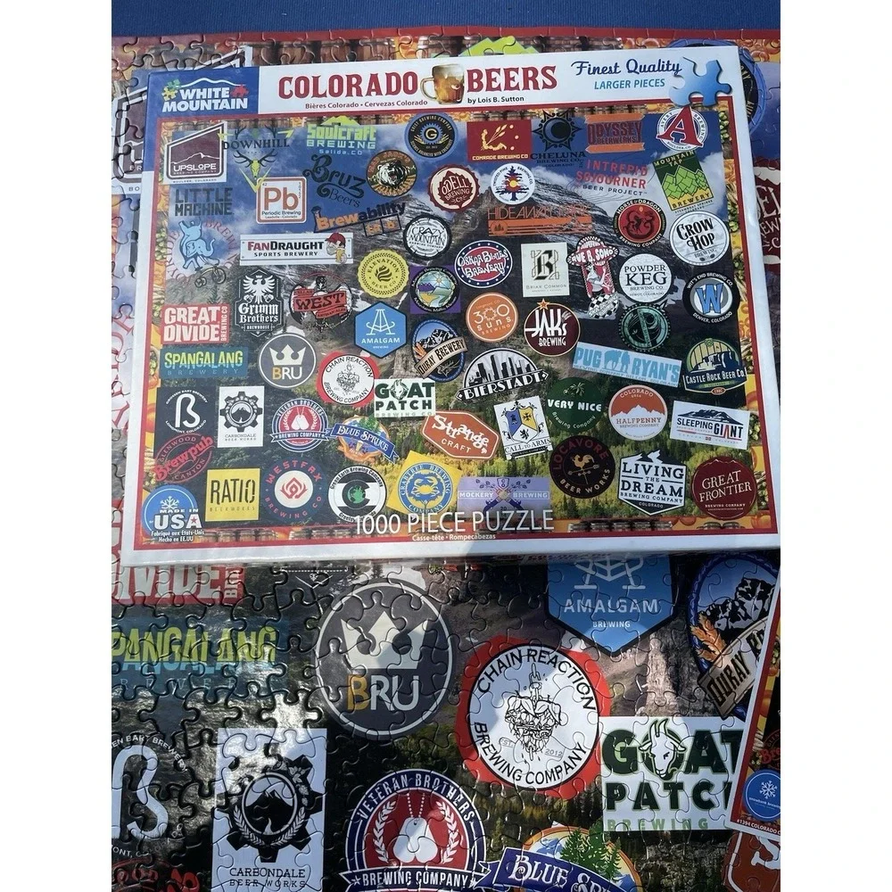 White Mountain jigsaw 1000