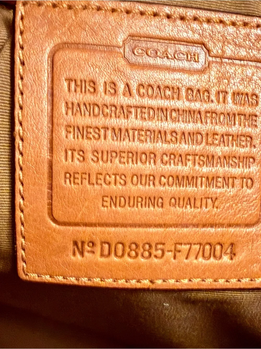 Coach crossbody messenger