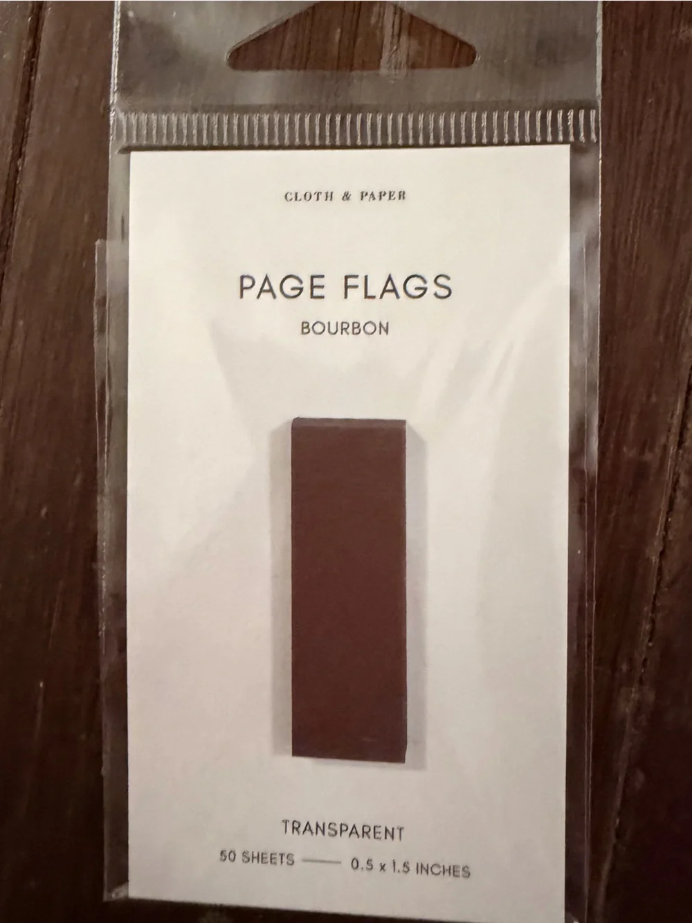 NWT Two Cloth & Paper Bourbon 50 Page Flags in Each Pack (100 total)