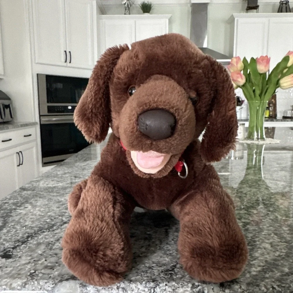Chocolate Lab Dog Plush Build A Bear 12
