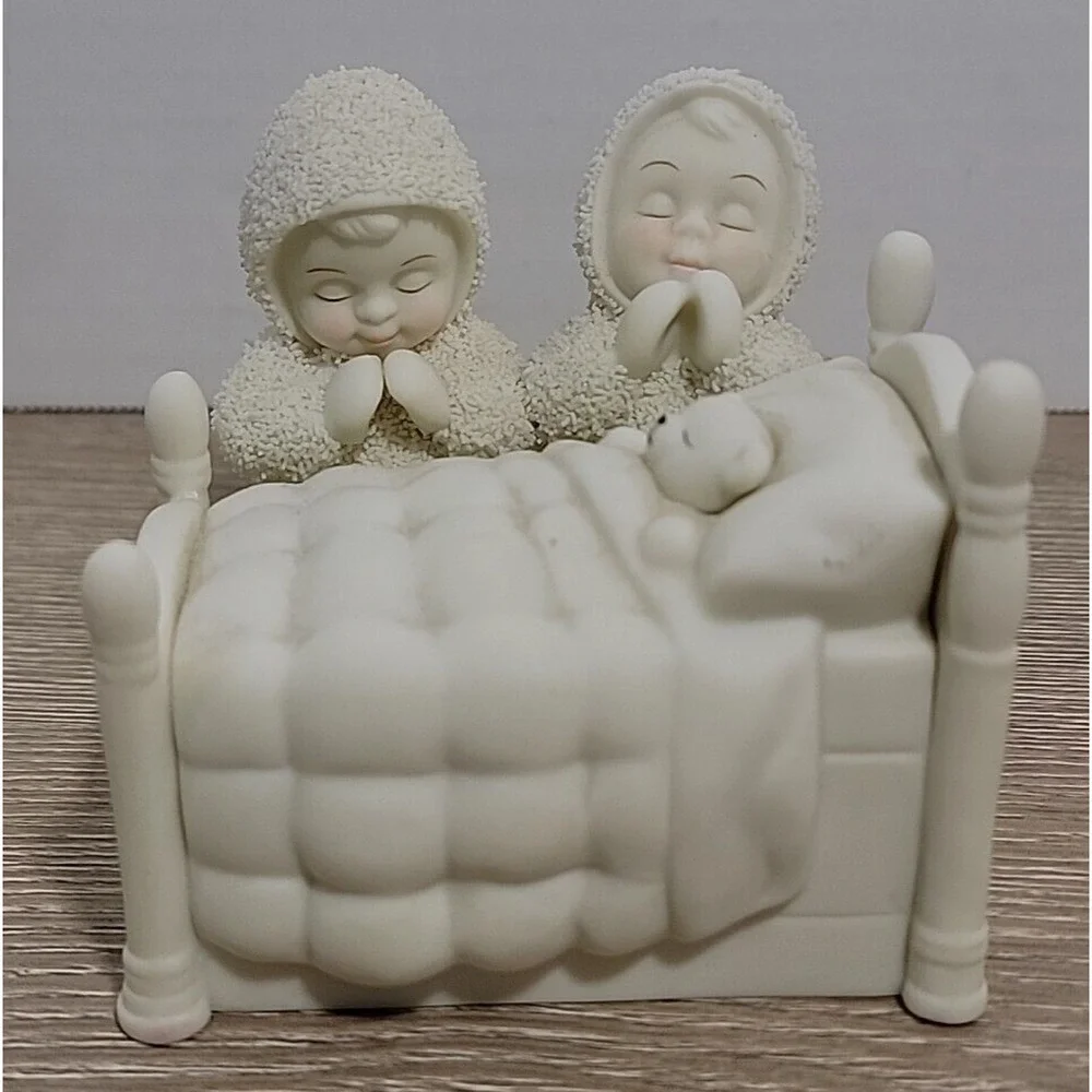 Dept 56 Snowbabies Bedtime Prayers‎ for Sleeping Bear Vintage Retired