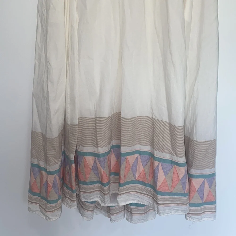 NEW Free People Lulu Embroidered Endless Summer Cotton Midi Dress