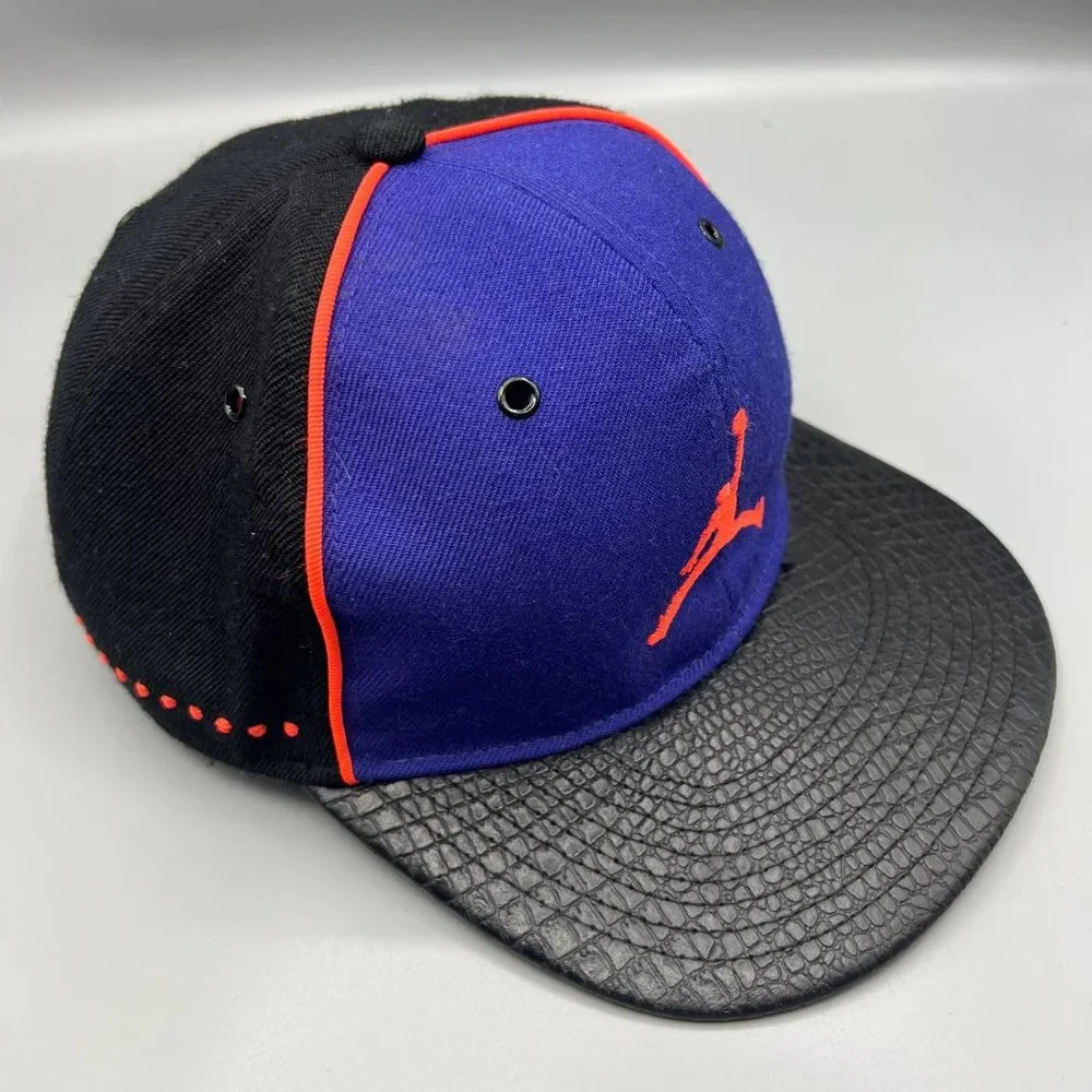 Air‎ Jordan Hat Youth Blue Black Infrared Jumpman Snap Back Cap