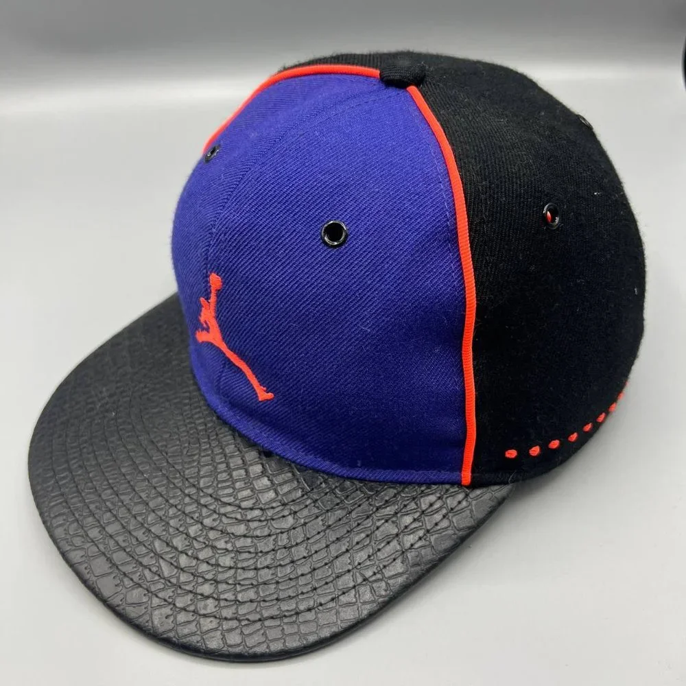 Air‎ Jordan Hat Youth Blue Black Infrared Jumpman Snap Back Cap