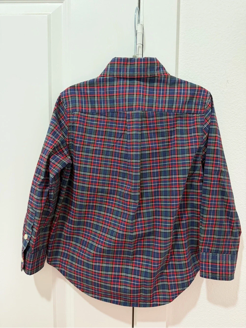 Ralph Lauren plaid button