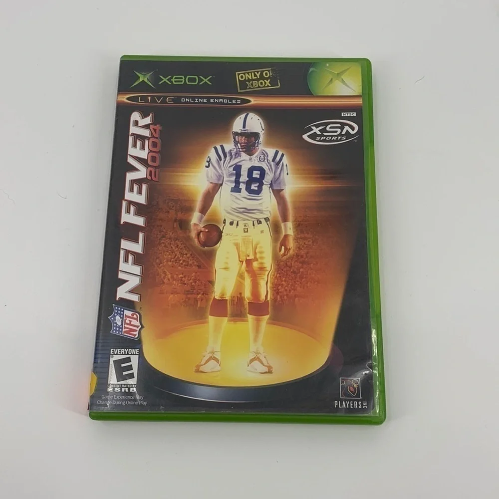 Xbox NFL Fever 2004 Football Video Game