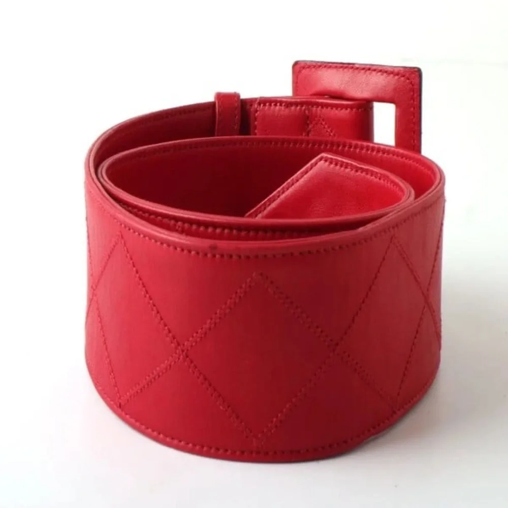 CHANEL authentic red