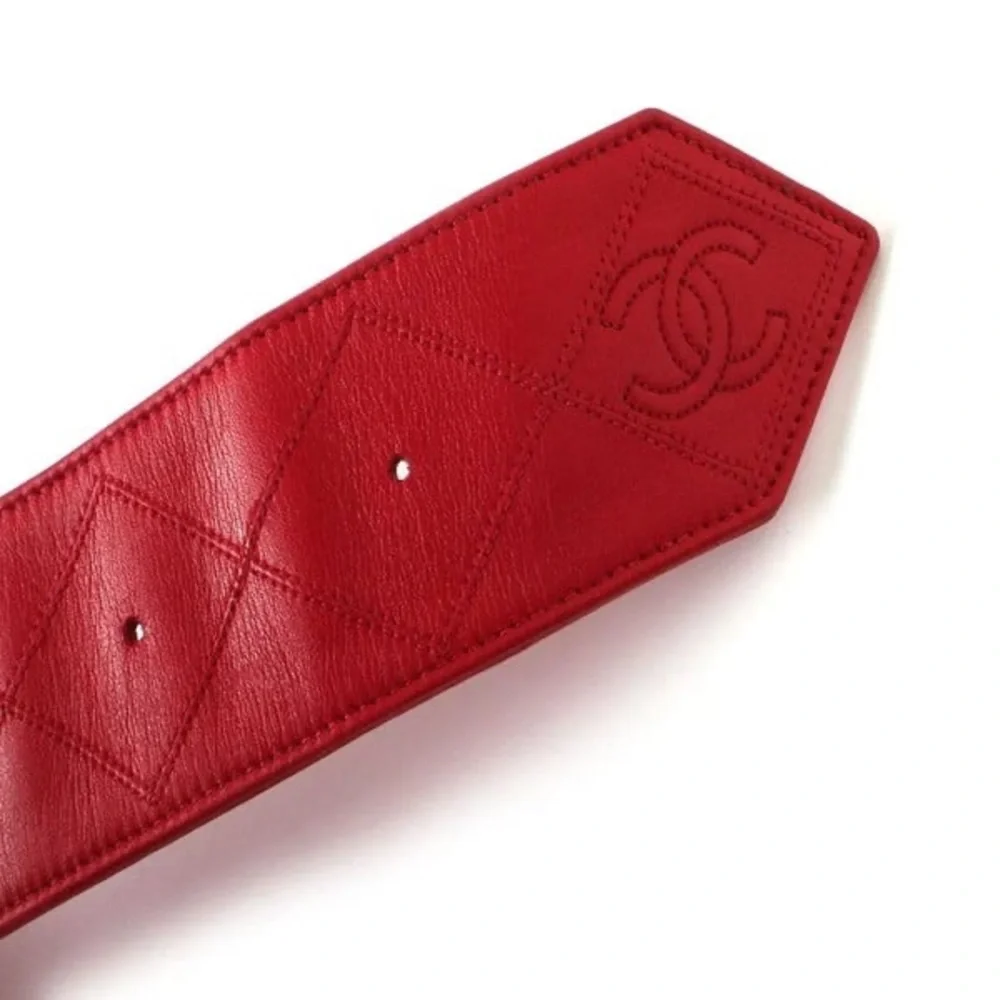 CHANEL authentic red