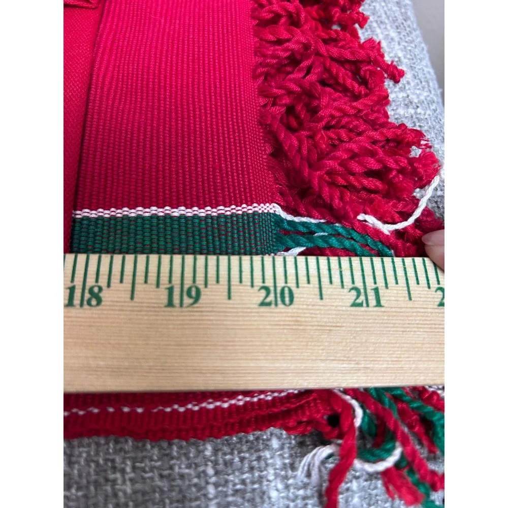 Maya Works Guatemala Hand‎ Woven Cotton Tablecloth Placemats Holiday Napkins x 6