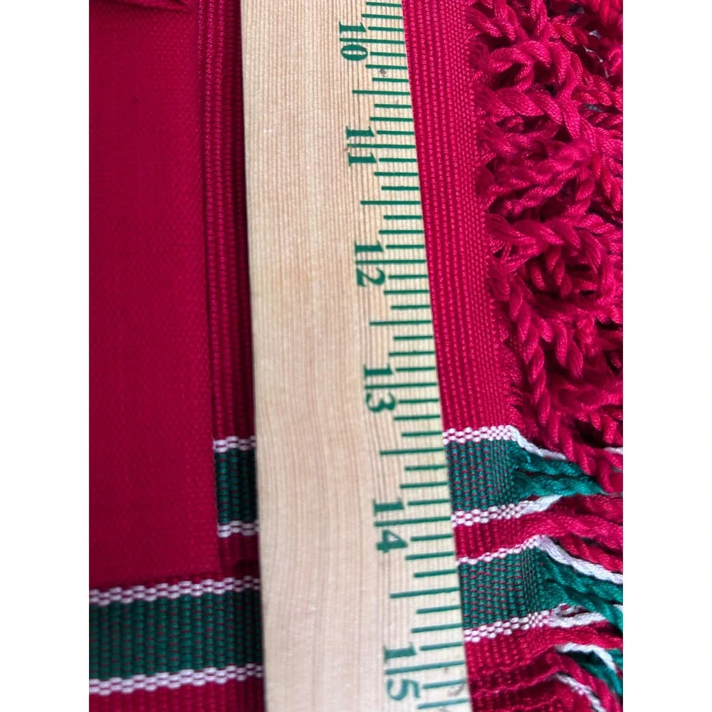 Maya Works Guatemala Hand‎ Woven Cotton Tablecloth Placemats Holiday Napkins x 6