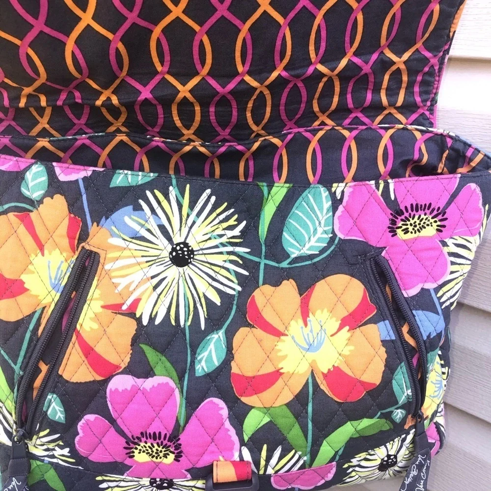 Vera Bradley Stylish Laptop Messenger Bag
