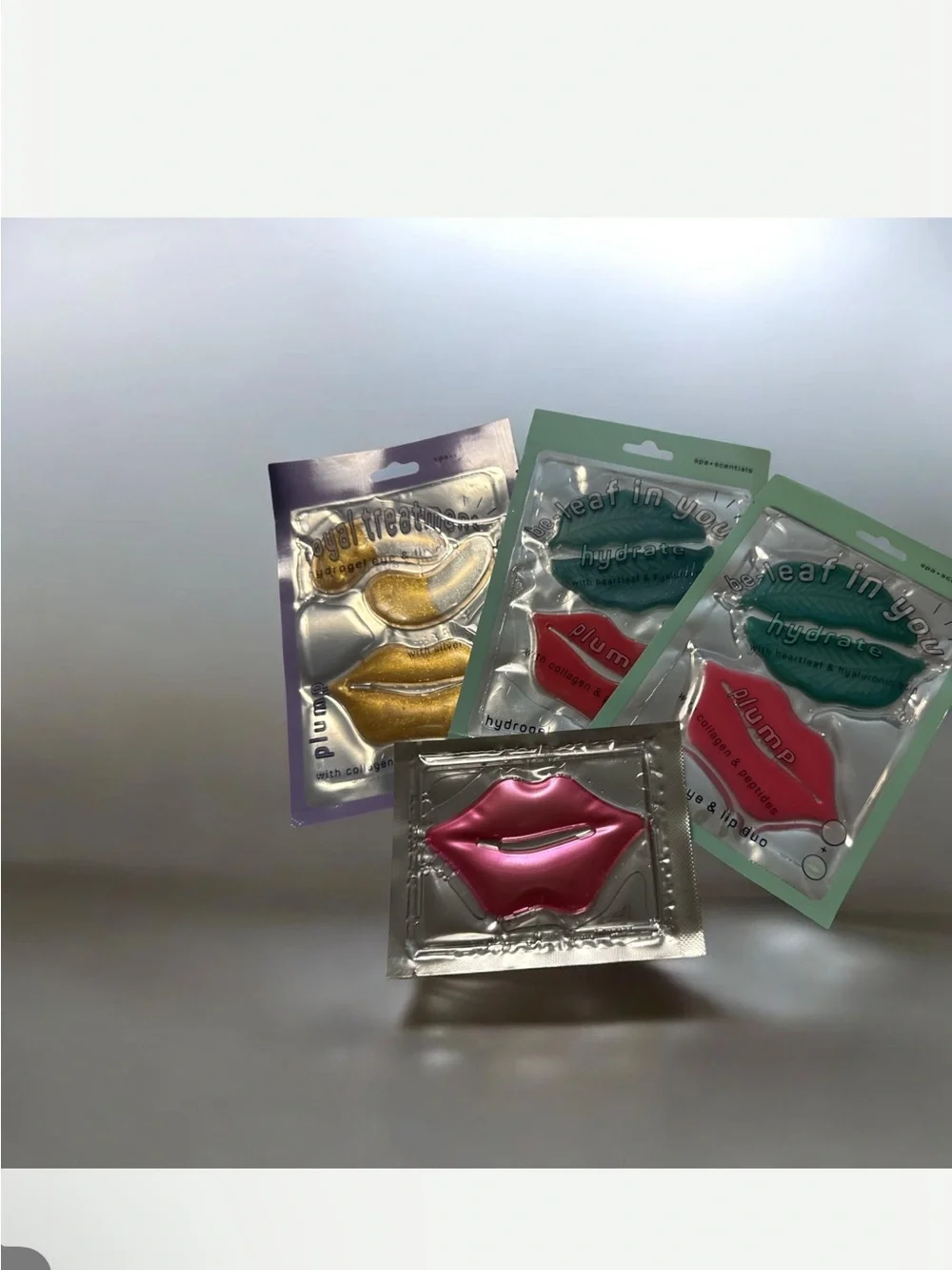 Hydrogel Lip Mask Trio