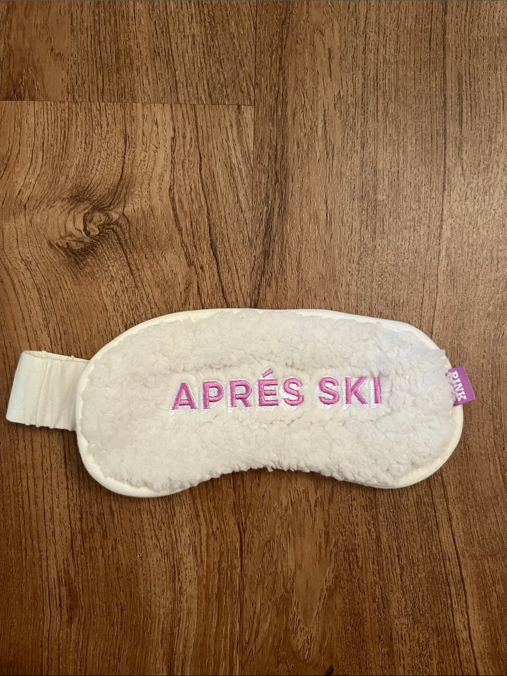 VS Pink Aprés Ski Sherpa Sleep Mask