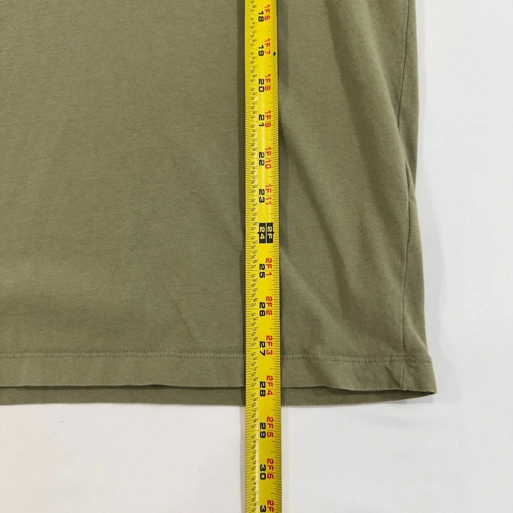 J.Crew Washed Cotton T-Shirt Mens XL Green Short‎ Sleeve Re-Imagined | Gorpcore