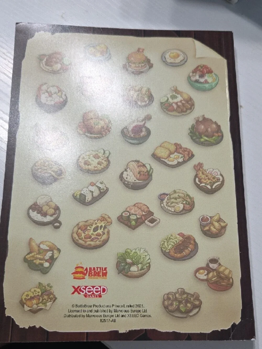 Nintendo Cuisineer Artbook Cover – Red, White, Brown, Green, Purple