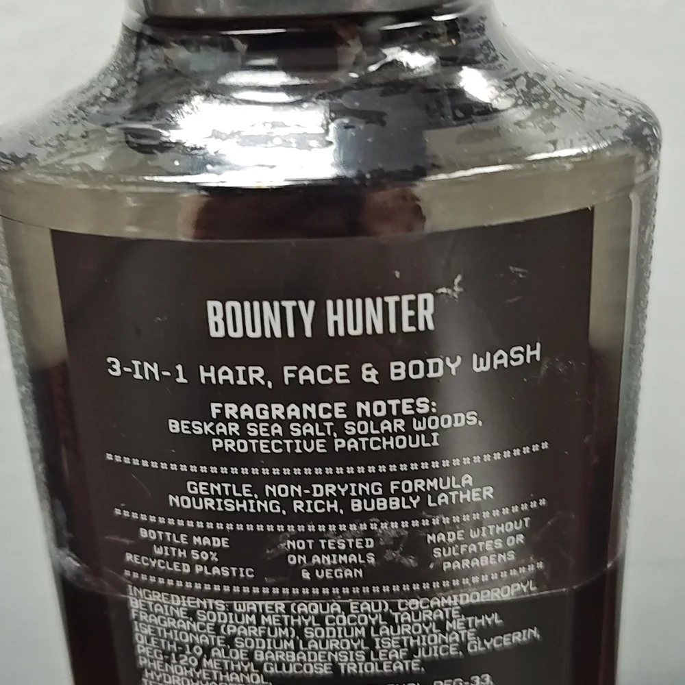 Bath & Body Works Star Wars BOUNTY HUNTER Limited Edition 3 Piece Bundle