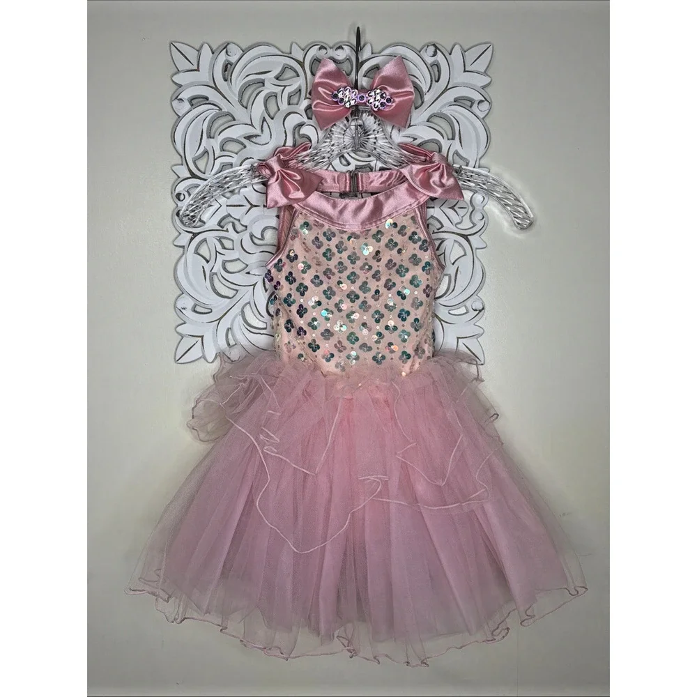 Weissman pink sequin
