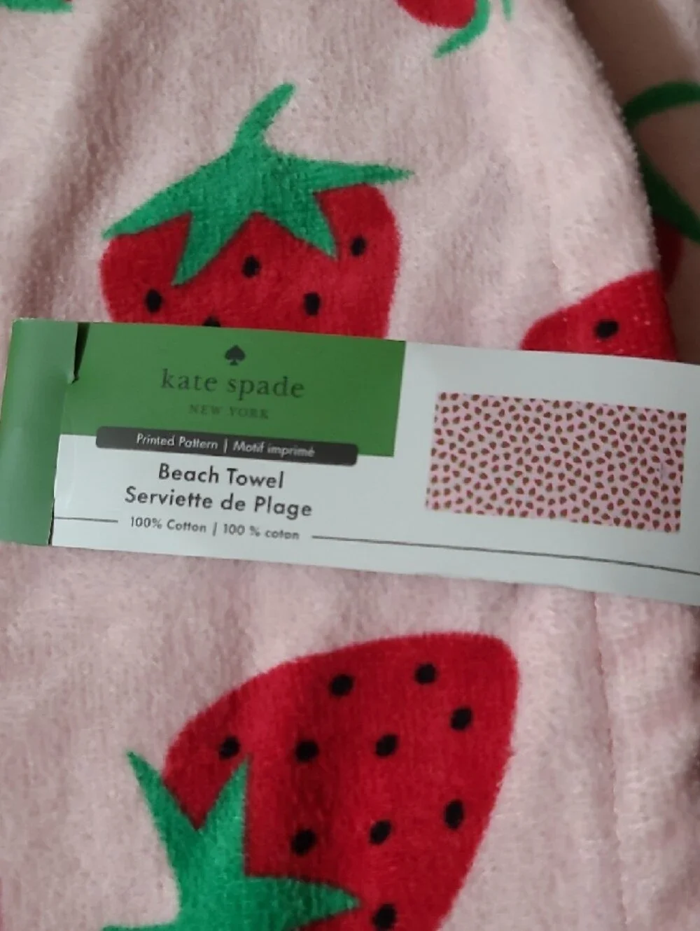 kate spade large plush