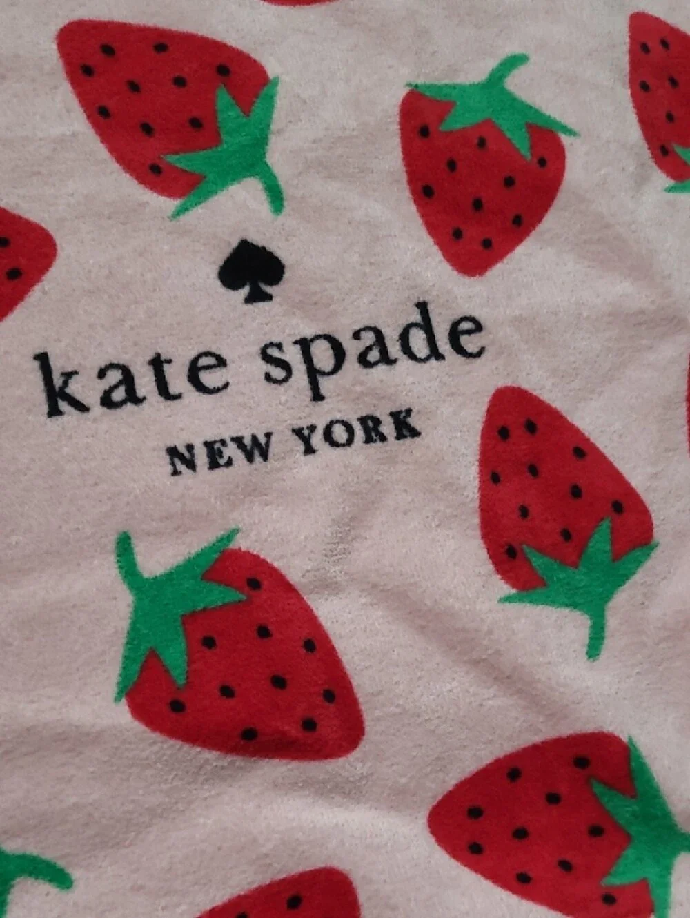kate spade large plush