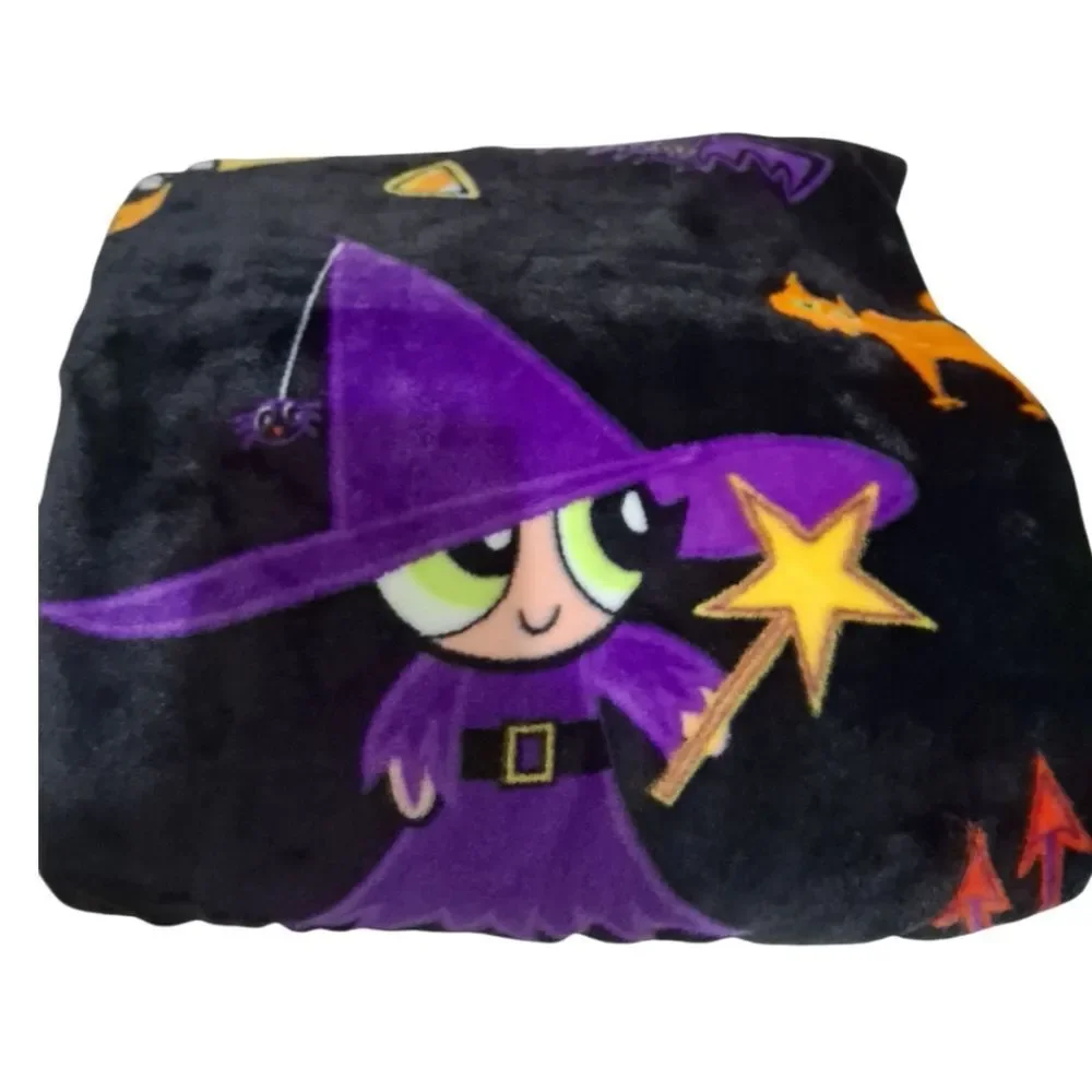 The Powerpuff Girls Halloween Throw Blanket
