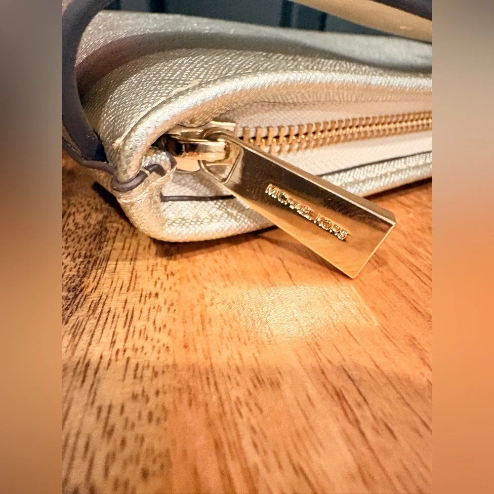 Michael Kors Gold Crossbody Bag