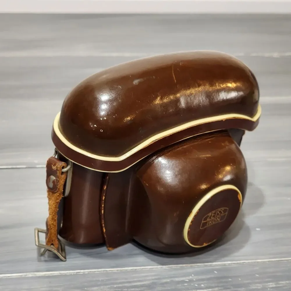 Vintage Leather Camera Case for Zeiss Ikon AG Camera 20 7510 Made‎ in Germany