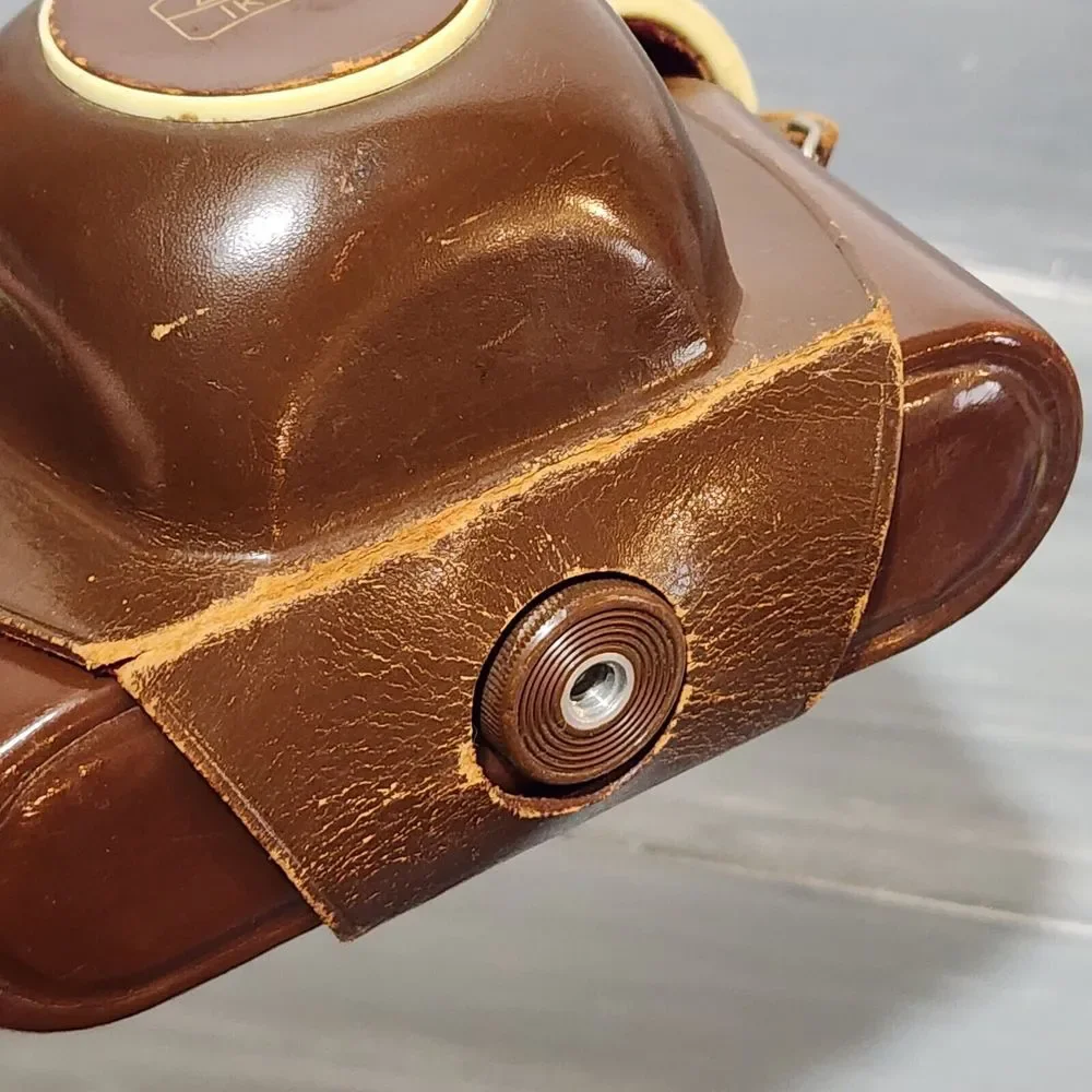 Vintage Leather Camera Case for Zeiss Ikon AG Camera 20 7510 Made‎ in Germany