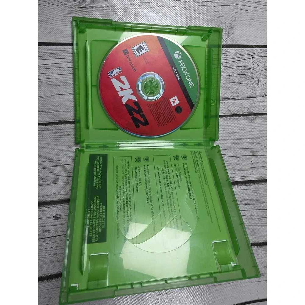 NBA 2K22 Xbox One Video Game Luka Doncic Basketball Sports 2K Games‎ Disc Case