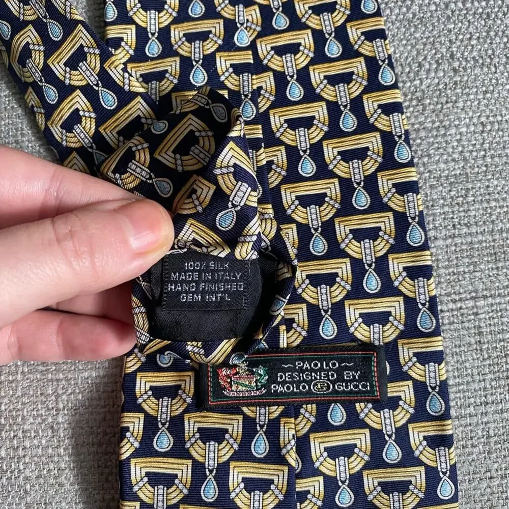 Paolo Gucci Vintage Silk Tie