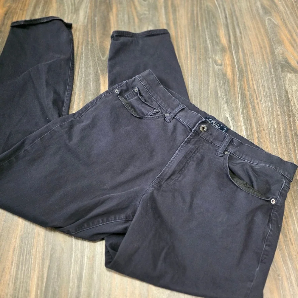 Lucky‎ Brand Mens 5 pocket pants 36x32 Dark Wash Straight Leg Casual Work Wear
