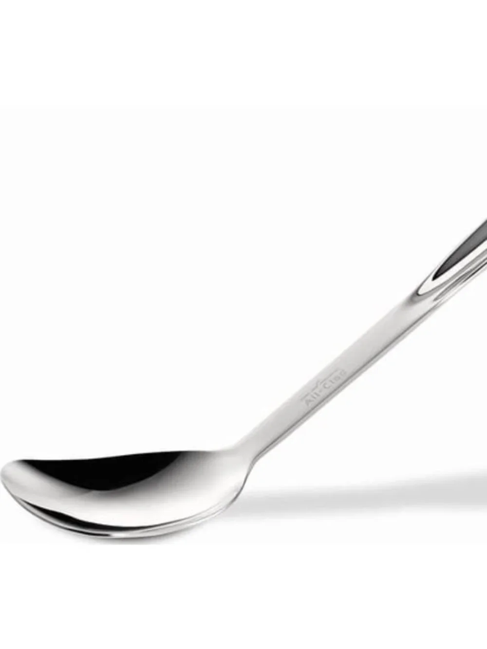 ALL CLAD Large Stainless Steel Solid 13.5in Serving Spoon NWT