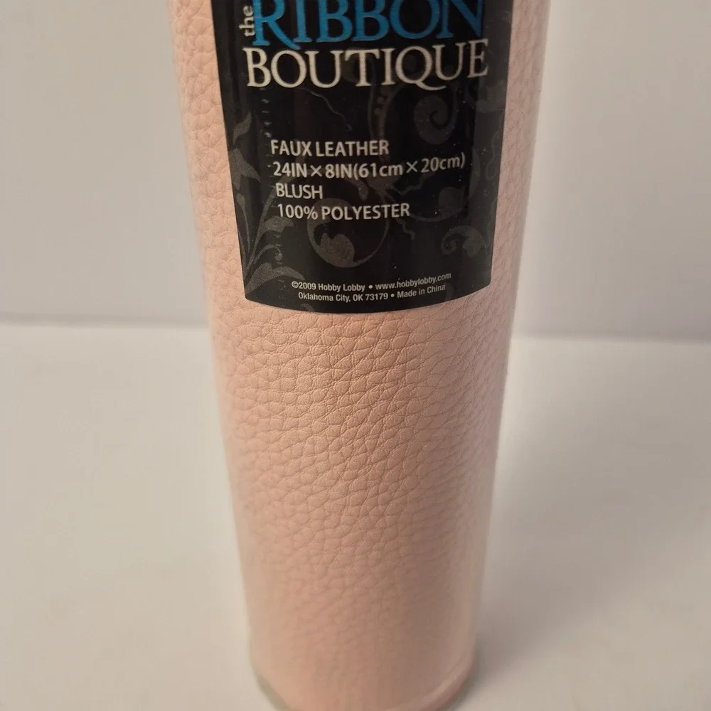 The Ribbon Boutique Faux Leather Organza Fabric Bundle Pink Mint Silver Good DIY