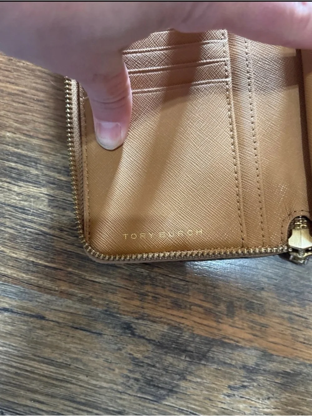 Tory Burch saffiano leather