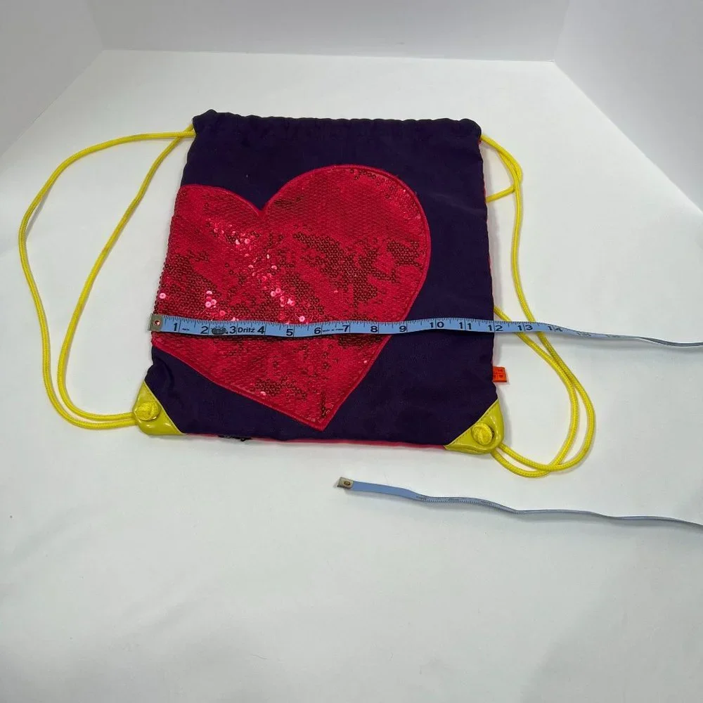 Little Miss Matched drawstring bag